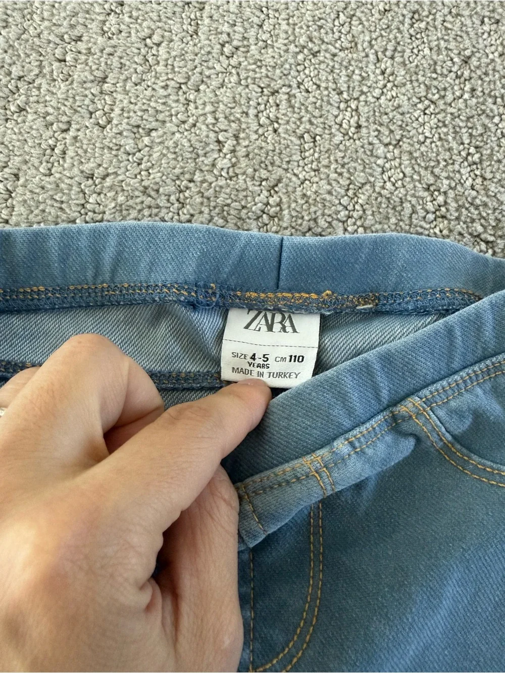 Zara Girls Leggings (Set of 2)